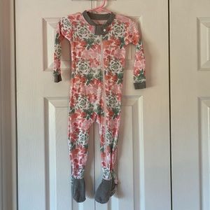 12 month Burt’s Bees baby girl pajama